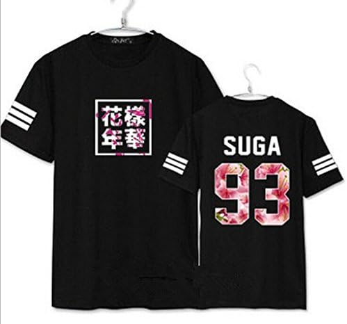 Kpop BTS Tee EPILOGUE young forever Bangtan Boys Black Shirts JUNG KOOK V Support T-Shirts