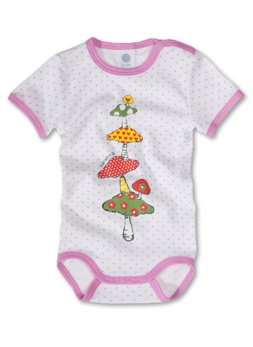 Sanetta Baby - M&auml;dchen Babybekleidung/ Unterw&auml;sche/ Bodys, All over Druck 321213, Gr. 56,  Preisvergleich