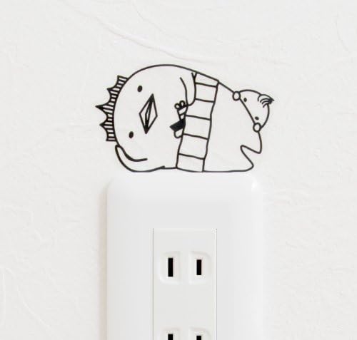 Baryi Mr. Wall sticker flickering to see switch Art and stuck to it peeled to sticker ( Gorone )