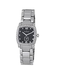 Skagen Womens 555SSXB Steel Black Dial Watch