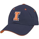 Top of the World Illinois Fighting Illini Navy Blue Youth Crew Adjustable Hat