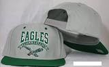 Philadelphia Eagles Snapback Grey / Green Adjustable Plastic Snap Back Hat / Cap