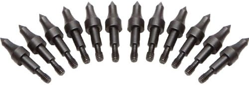 Red Hot 38-3354 Crossbow Arrow Field Points, 100-Grain