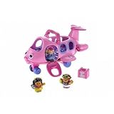 Pink Lil Movers Airplane Little People by Fisher-Price
