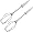 Bosch MFZ4020 Fine Creamer Besen / passend zu Bosch Handrührern MFQ30... MFQ35... MFQ4...