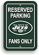 Set of 2 Set of 2 New York Jets Plastic Parking Signs Set Of 2 - NFL