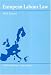 Book European Labour Law
