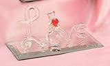 IMAGE OF Square Mirror Bear Love Crystal Figurine Model Designer Collection