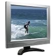 17" TFT LCD Flat Panel SVGA Monitor w/Spks