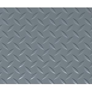 G-Floor Van Trailer Floor Coverings - 9ft. x 44ft., Diamond Design, Slate Gray, Model# GF85DT944SG by Better Life Technology