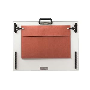 Alvin AX617 2 AX Series 18 x 24 in Tilt-Angle Drawing Board, Smooth Warp-free White Melamine... by Alvin