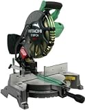 Hitachi C10FCH 15 Amp 10-Inch Compound Miter saw with Laser