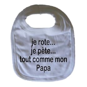 Bavoir fun pour b�b� (burp fart)