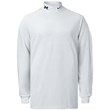 Nike Michigan Wolverines White Mock Neck Long Sleeve Shirt