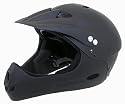 Ventura Full Face BMX Cycling Helmet Black 60 - 62 cm