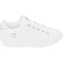 K-Swiss Women's Albury II Sneakers,White/Platinum,8.5 M US
