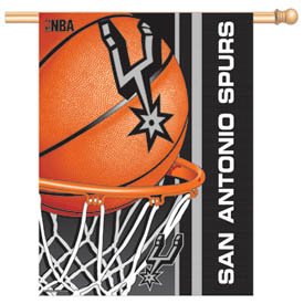 The San Antonio Spurs NBA Flag or Banner by Wincraft