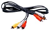 Canon TV or VCR Video Playback Cable STV-150 (RCA to RCA) for the GL2 and XL2