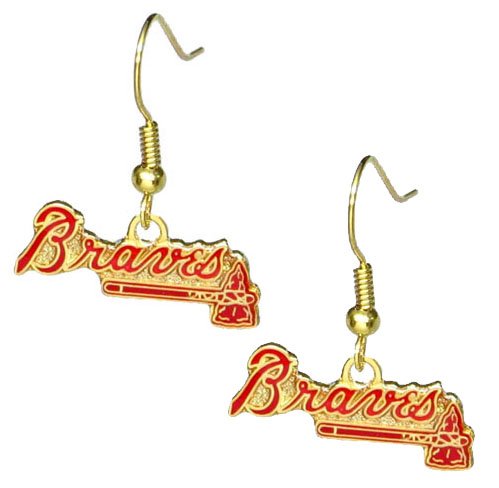 Atlanta Braves - MLB Team Logo Dangler Earrings