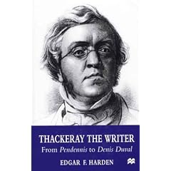 Thackeray the Writer: From Pendennis to Denis Duval