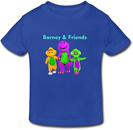 Barney & Friends Toddler T-shirts Vintage Size 3 Toddler RoyalBlue By Hongxm