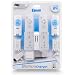 Kit Wii : 2 batteries + 2 capots + double socle de charge (compatible Wii Motion Plus) (Couleur al�atoire : Noir/Blanc)