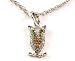 Cherilli - Collier longue 70cm avec pendantif style vintage hibou Katy avec pochette cadeau - Livrai