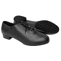s309 Mens Black Professional Dance Shoes 1"Heel