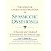 The Official Patient's Sourcebook on Spasmodic Dysphonia