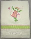 Kelly B Rightsell Summer Frog Bath Towel