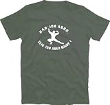 HAB' ICH AUCH?ZEIG' ICH ABER NICHT BODYBUILDING T-Shirt Olive L