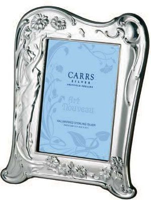 JB Silverware Silver 'Art Nouveau' Photo Frame