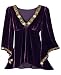 Velvet Eggplant Tunic