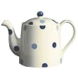 Fairmont & Main Large Tea Pot Blue Spot