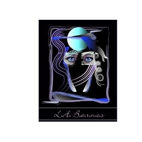 Seeing the mystical Fantasy Giclee Poster Print by Lori Barnes, 10x8