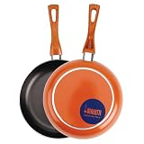 Bialetti 10.25 Inch Orange Saute by Bialetti