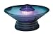Kitchen & Housewares : STI Magic Mist Geo Glass Magic Mist tabletop fountain - clear blue