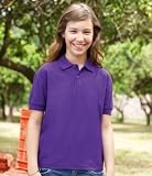 Fruit of the loom Childs Unisex 65/35 Pique Polo Shirt