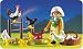 Playmobil 3076 - Bäuerin Hühnerschar