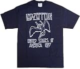 LED ZEPPELIN - United States Of America 1977 Tour - Black T-shirt