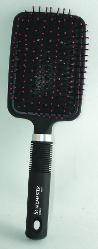 Best Price Scalpmaster Vented Rectangular Cushion Paddle Brush # Sc9144