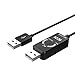 ICZI USB 2.0 Data Transfer Cable (5ft/1.5m), Smart KM (Keyboard & Mouse) Link for Windows 10, 8.1, 8, 7, Vista, XP, Mac OS