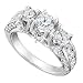 Three-Stone Diamond Ring 3ctw