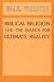 Book Biblical Religion and the Search for Ultimate Reality