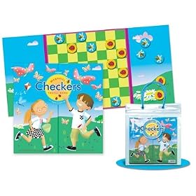 Magnetic Bug Checkers Travel Game by eeBoo