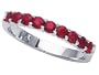0.65 cttw Karina B(tm) Genuine Ruby Band LIFETIME WARRANTY