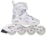 Powerslide Kinder Skates Phuzion 3 Girls, weiss pink, 33-36, 940112/33