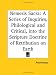 Book Nemesis Sacra: A Series of Inquiries, Philological and Critical, into the Scripture Doctrine of Retribution on Earth
