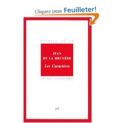 Jean de La Bruy�re : "Les Caract�res"