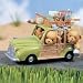 Cherished Teddies Collection Family/wagon Figurine